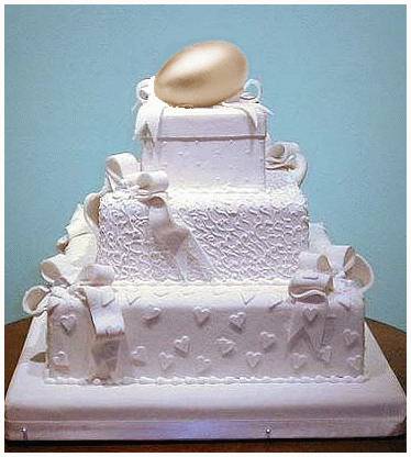 Picture: The wedding cake